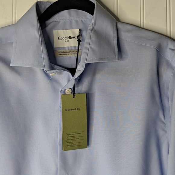 Goodfellow & Co. Mens Long Sleeve Dress Shirt - Picture 3 of 6